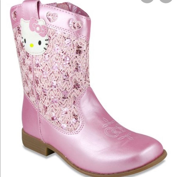 pink sparkly cowboy boots